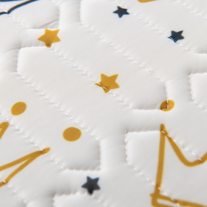 91家纺网 家纺一手货源 找家纺 小芽 2024新款儿童冰感丝乳胶凉席推车款 小皇冠