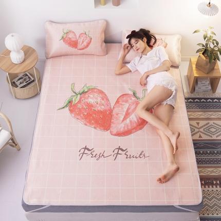 91家纺网 家纺一手货源 找家纺 （总）北纬27度 2020新款ins养生纳米纤维冰丝席