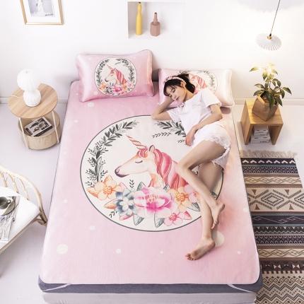 91家纺网 家纺一手货源 找家纺 （总）北纬27度 2020新款ins养生纳米纤维冰丝席