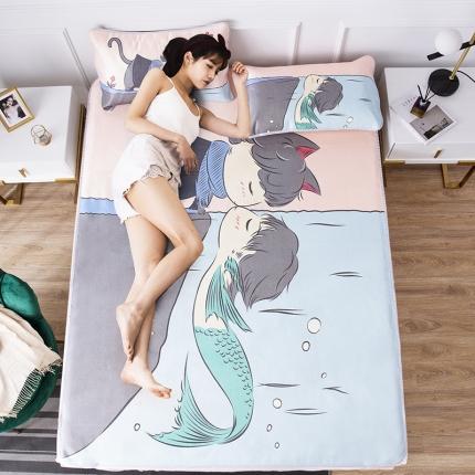 91家纺网 家纺一手货源 找家纺 （总）北纬27度 2020新款ins养生纳米纤维冰丝席