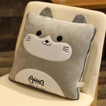 91家纺网 家纺一手货源 找家纺 （总) 仟亿莱家纺 2020新款加厚卡通带绒抱枕被