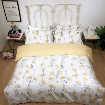 91家纺网 家纺一手货源 找家纺 棉生活新款40S臻棉四件套 黛拉