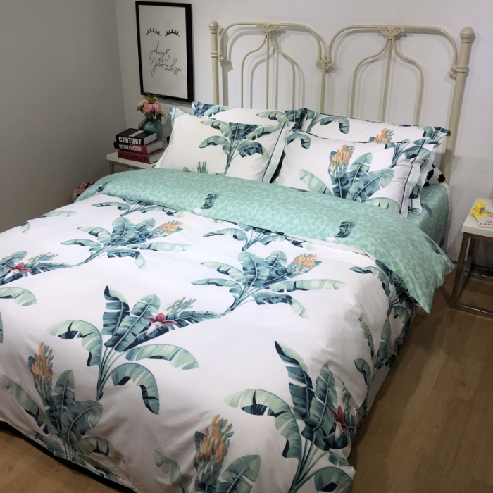 91家纺网 家纺一手货源 找家纺 棉生活新款40S臻棉四件套 北欧风