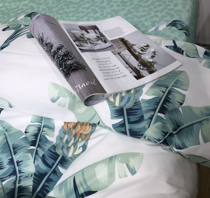 91家纺网 家纺一手货源 找家纺 棉生活新款40S臻棉四件套 北欧风