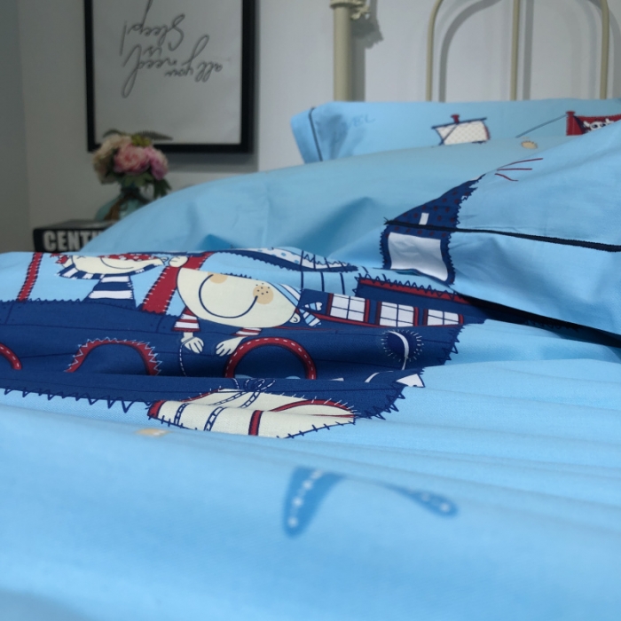 91家纺网 家纺一手货源 找家纺 棉生活新款40S臻棉四件套 海角七号