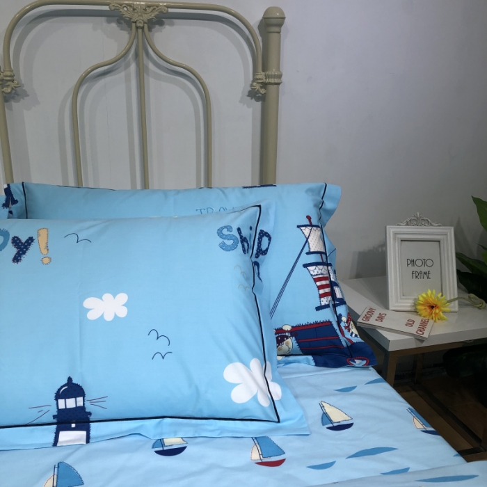 91家纺网 家纺一手货源 找家纺 棉生活新款40S臻棉四件套 海角七号