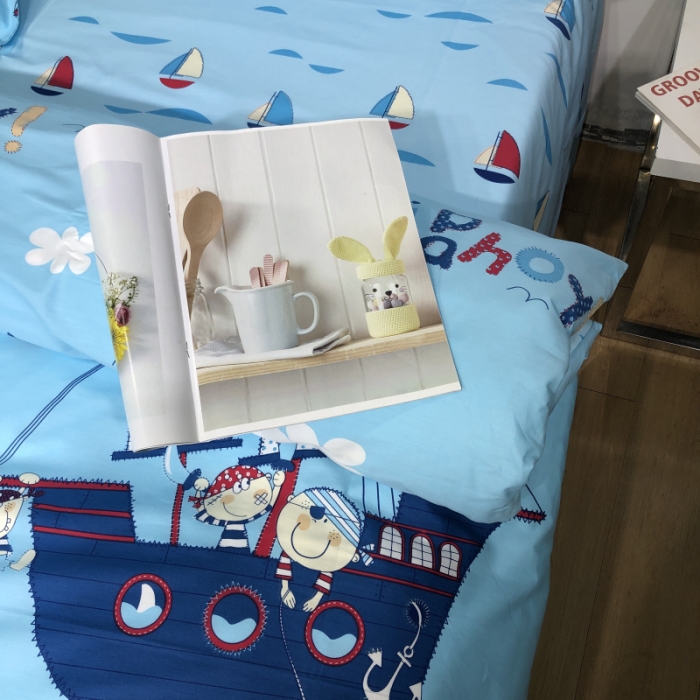 91家纺网 家纺一手货源 找家纺 棉生活新款40S臻棉四件套 海角七号