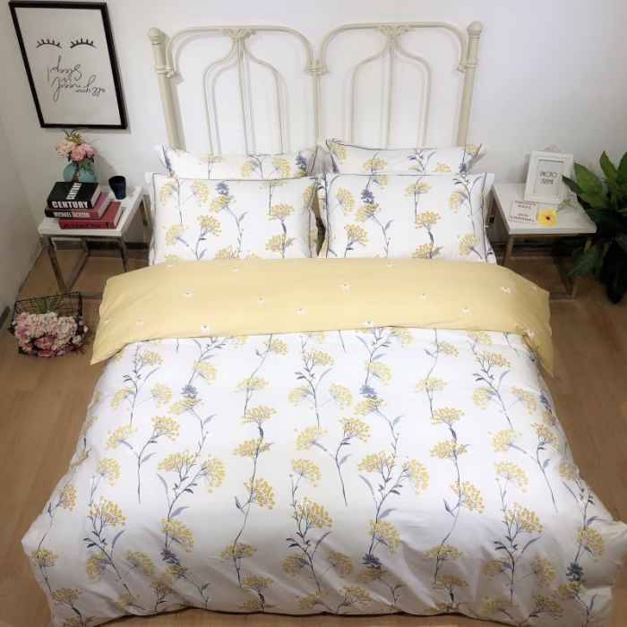 91家纺网 家纺一手货源 找家纺 棉生活新款40S臻棉四件套 黛拉