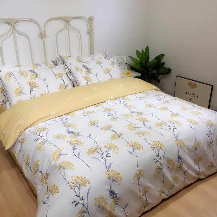 91家纺网 家纺一手货源 找家纺 棉生活新款40S臻棉四件套 黛拉