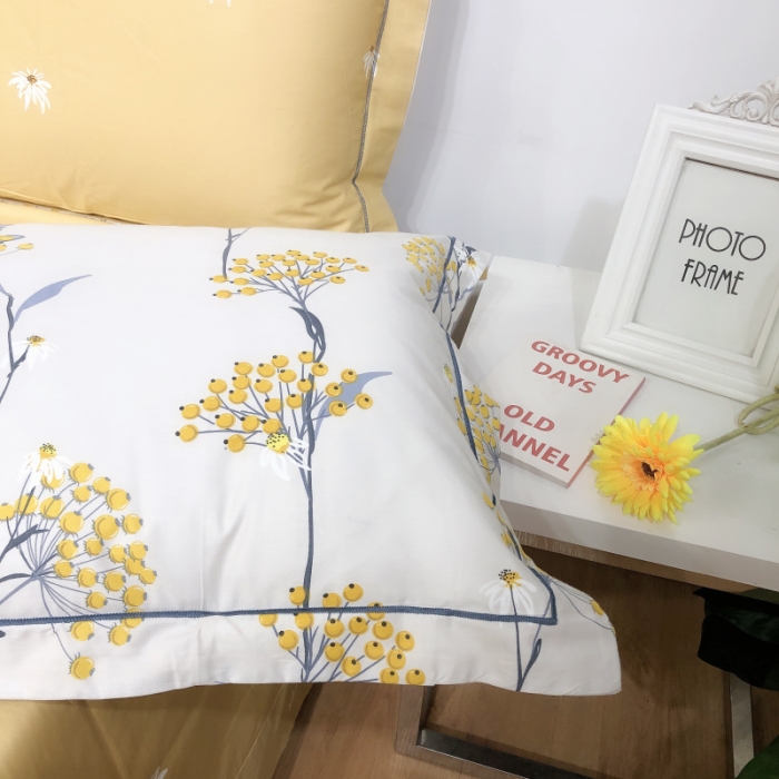 91家纺网 家纺一手货源 找家纺 棉生活新款40S臻棉四件套 黛拉