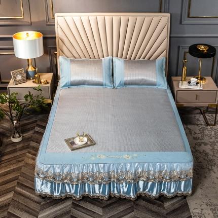 91家纺网 家纺一手货源 找家纺 （总）鼎飞家纺 2020新款冰藤床裙款凉席