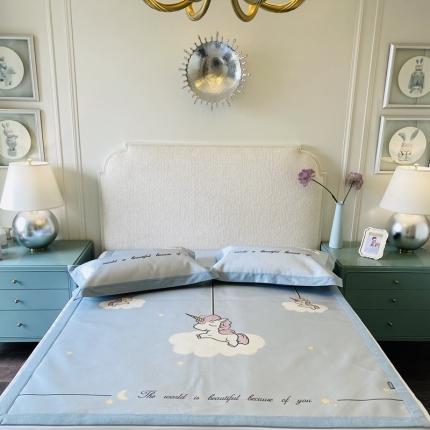 本希 2020新款高端可水洗冰丝凉席提花系列实拍图 小马宝莉