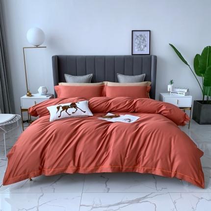 91家纺网 家纺一手货源 找家纺 （总）顾家家居2023新款100支长绒棉四件套