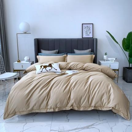 91家纺网 家纺一手货源 找家纺 （总）顾家家居2023新款100支长绒棉四件套