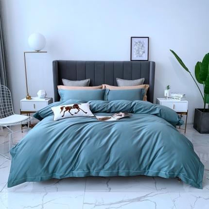 91家纺网 家纺一手货源 找家纺 （总）顾家家居2023新款100支长绒棉四件套