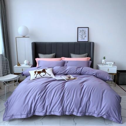 91家纺网 家纺一手货源 找家纺 （总）顾家家居2023新款100支长绒棉四件套