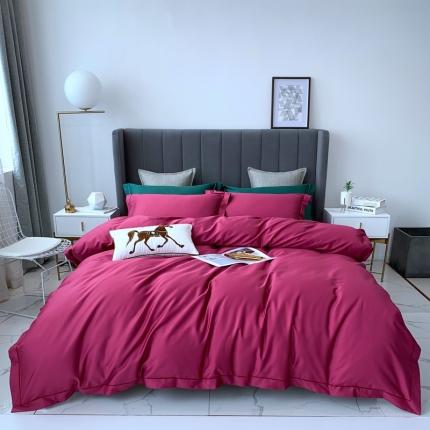 91家纺网 家纺一手货源 找家纺 （总）顾家家居2023新款100支长绒棉四件套