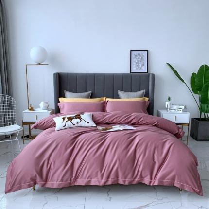 91家纺网 家纺一手货源 找家纺 （总）顾家家居2023新款100支长绒棉四件套