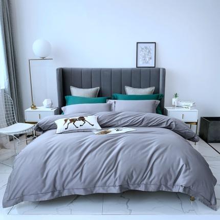 91家纺网 家纺一手货源 找家纺 （总）顾家家居2023新款100支长绒棉四件套