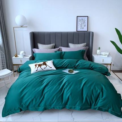 91家纺网 家纺一手货源 找家纺 （总）顾家家居2023新款100支长绒棉四件套