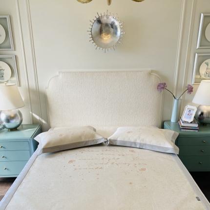 91家纺网 家纺一手货源 找家纺 本希2020新款高端可水洗冰丝凉席提花系列实拍图贝壳物语-黄