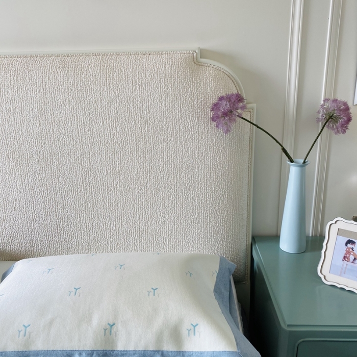 91家纺网 家纺一手货源 找家纺 本希 2020新款高端可水洗冰丝凉席提花系列实拍图 小绿芽