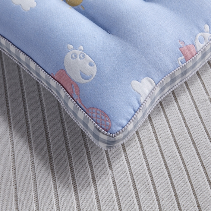 91家纺网 家纺一手货源 找家纺 总-仁宇枕业 新款爆款枕芯六层纱儿童枕头30*50一个