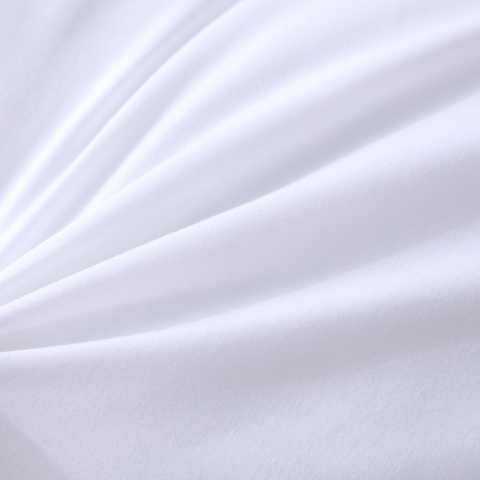 91家纺网 家纺一手货源 找家纺 仁宇枕业新款爆款全棉酒店立体纯白防雨布羽丝绒枕低48*74