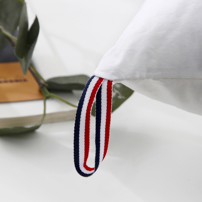 91家纺网 家纺一手货源 找家纺 仁宇枕业 新款枕头全棉酒店羽丝绒枕高中低枕48*74一个