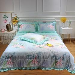 91家纺网 家纺一手货源 找家纺 （总）润缦 2020新款超柔水洗棉夏被四件套,百合,冰淇淋,动物世界,黄橙子,快乐小鸟,麋鹿,小菠萝,小雏菊豆沙,小雏菊蓝,小南瓜,小清新