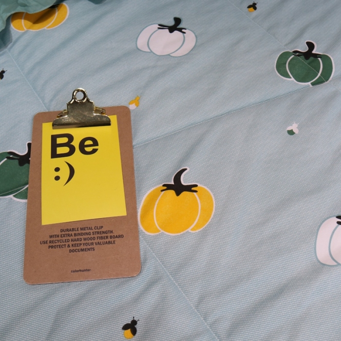 91家纺网 家纺一手货源 找家纺 润缦 2020新款超柔水洗棉夏被四件套 小南瓜