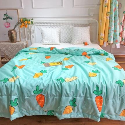 91家纺网 家纺一手货源 找家纺 （总) 润缦 2020新款纯棉全棉精梳棉夏被