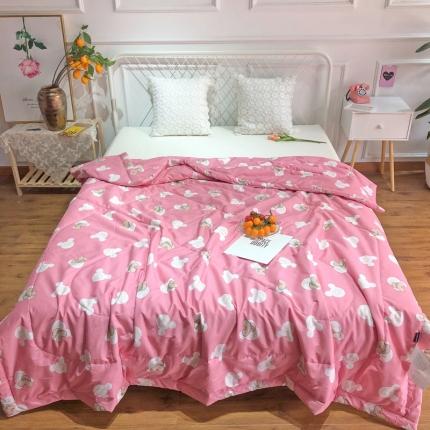 91家纺网 家纺一手货源 找家纺 （总) 润缦 2020新款纯棉全棉精梳棉夏被