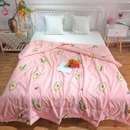 91家纺网 家纺一手货源 找家纺 （总) 润缦 2020新款纯棉全棉精梳棉夏被