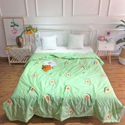 91家纺网 家纺一手货源 找家纺 （总) 润缦 2020新款纯棉全棉精梳棉夏被