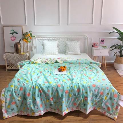 91家纺网 家纺一手货源 找家纺 （总) 润缦 2020新款纯棉全棉精梳棉夏被