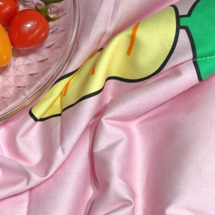 91家纺网 家纺一手货源 找家纺 润缦 2020新款纯棉全棉精梳棉夏被 胡萝卜粉