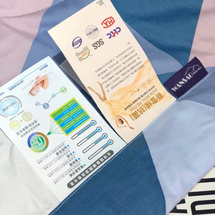 91家纺网 家纺一手货源 找家纺 润缦 2020新款纯棉全棉精梳棉夏被 菱格