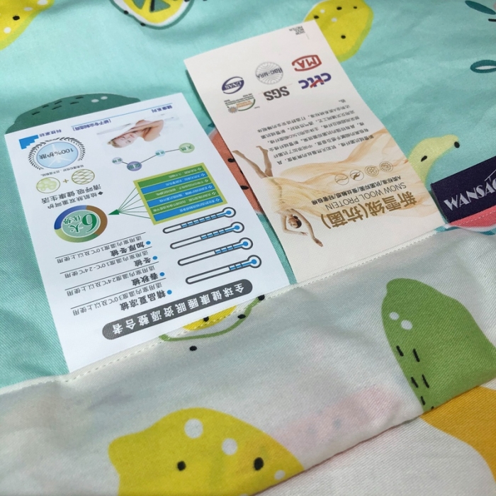 91家纺网 家纺一手货源 找家纺 润缦 2020新款纯棉全棉精梳棉夏被 水果派