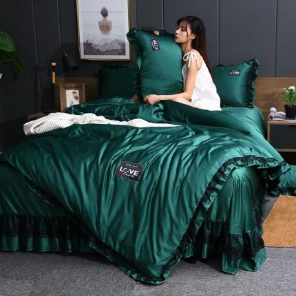 91家纺网 家纺一手货源 找家纺 （总）铠畅 2020新款水洗真丝四件套