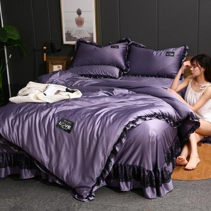 91家纺网 家纺一手货源 找家纺 （总）铠畅 2020新款水洗真丝四件套