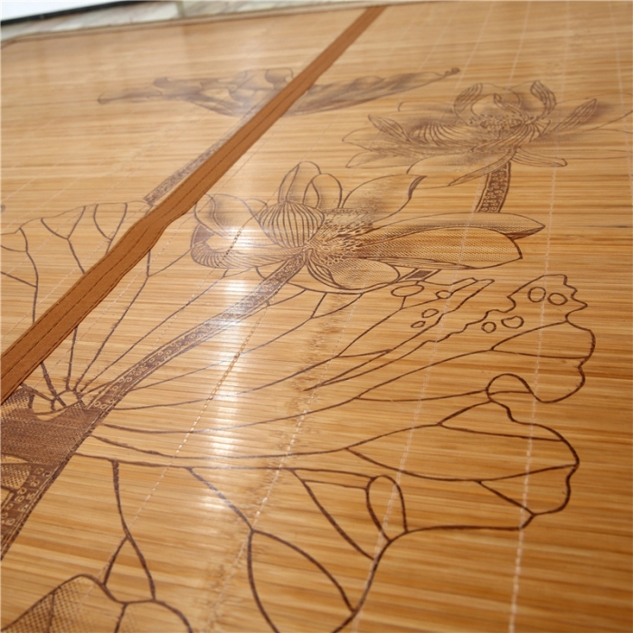 91家纺网 家纺一手货源 找家纺 （总）青竹苑 2020新款3.2砂光印花竹席