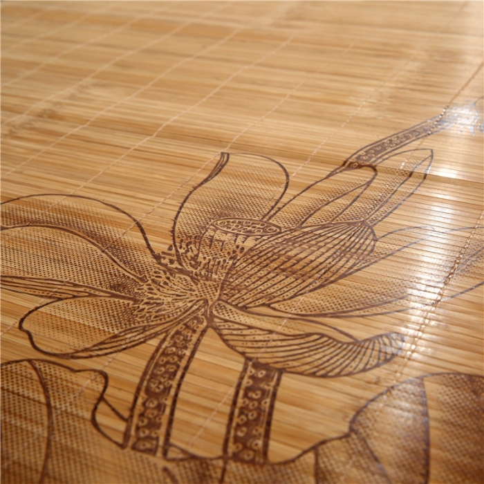 91家纺网 家纺一手货源 找家纺 （总）青竹苑 2020新款3.2砂光印花竹席