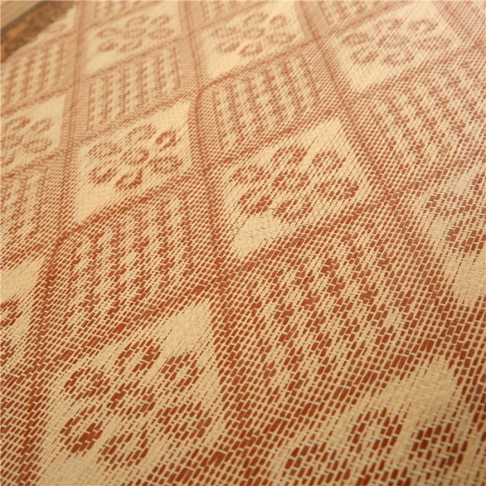 91家纺网 家纺一手货源 找家纺 青竹苑 2020新款3.2砂光印花竹席 荷塘玉色