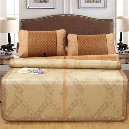 91家纺网 家纺一手货源 找家纺 青竹苑2020新款4.0砂光双面系列竹席 砂光冰丝双面-格调