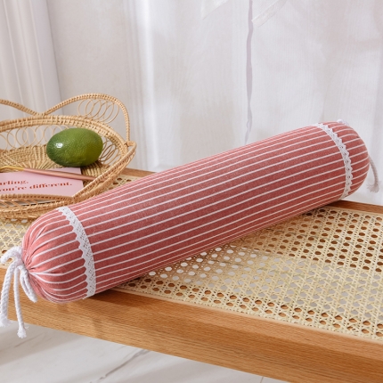 91家纺网 家纺一手货源 找家纺 瑞莉安枕芯 水洗棉荞麦糖果枕  全荞麦枕