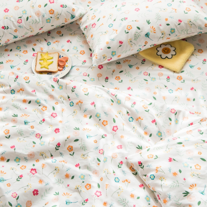 91家纺网 家纺一手货源 找家纺 淑女公社 2020新款春夏新款萝莉爱小碎花系列 美丽记