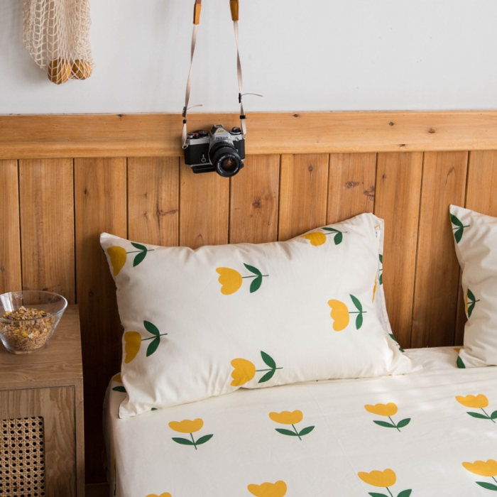 91家纺网 家纺一手货源 找家纺 淑女公社 2020新款春夏新款萝莉爱小碎花系列 郁金香