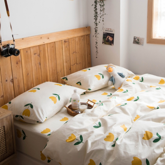 91家纺网 家纺一手货源 找家纺 淑女公社 2020新款春夏新款萝莉爱小碎花系列 郁金香