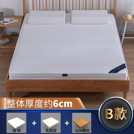 91家纺网 家纺一手货源 找家纺 顺丰包邮时奥家纺2019新款3E环保椰棕乳胶床垫场景二S09